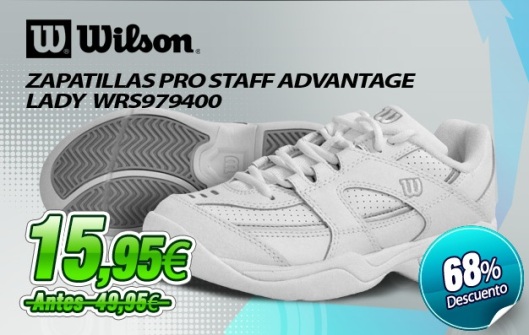 precios calzado wilson padel pro staff advantage