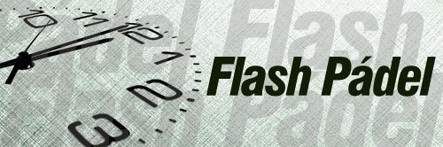 cartel flash padel